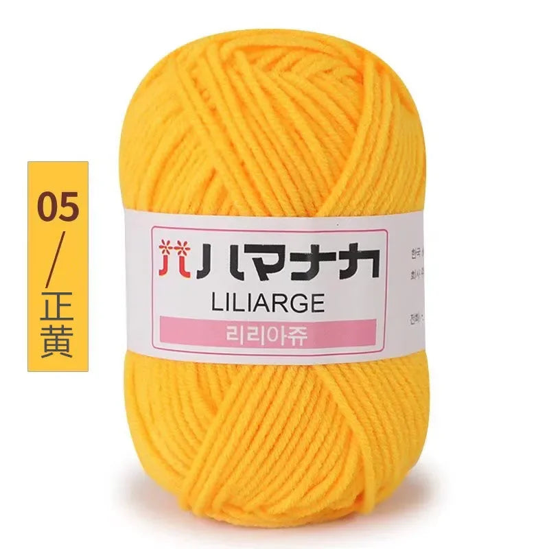 Soft Cotton Velvet Yarn Thick Knitting Crochet DIY Sweater