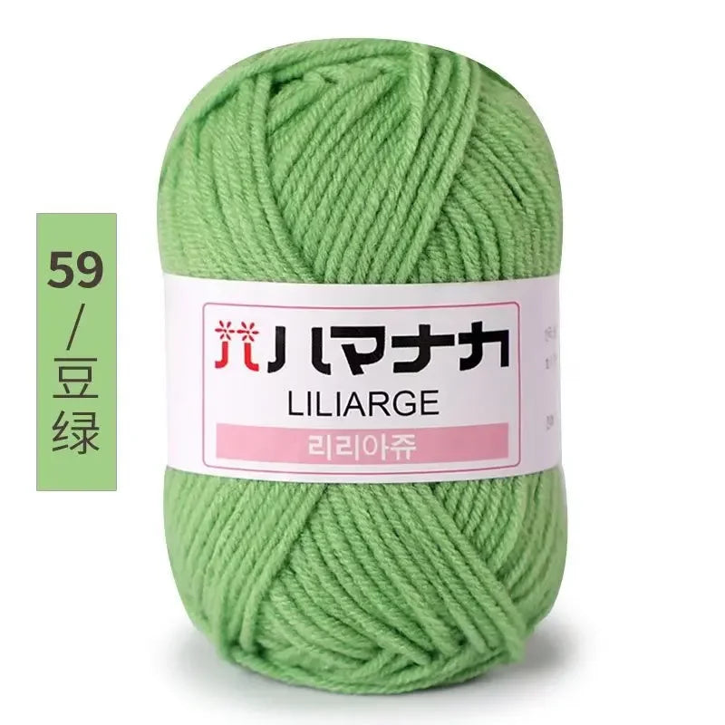 Soft Cotton Velvet Yarn Thick Knitting Crochet DIY Sweater