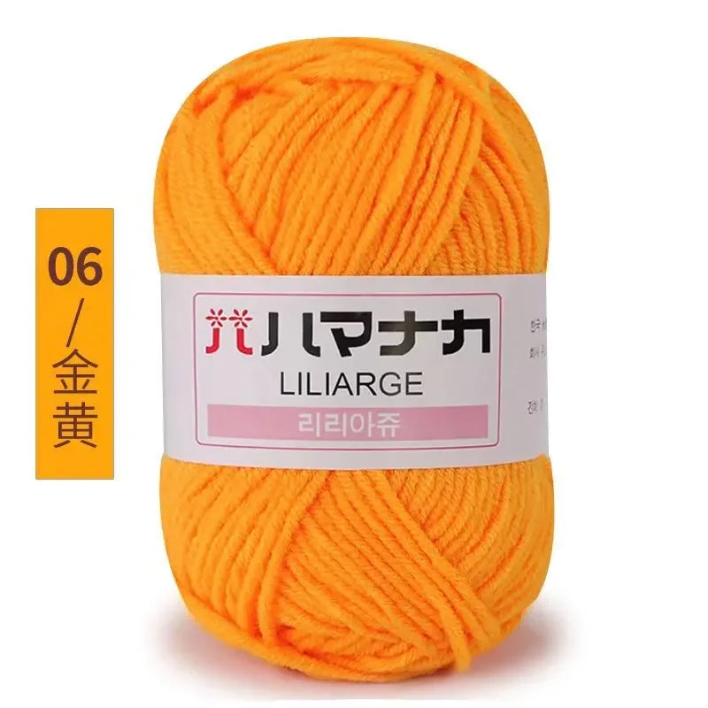 Soft Cotton Velvet Yarn Thick Knitting Crochet DIY Sweater