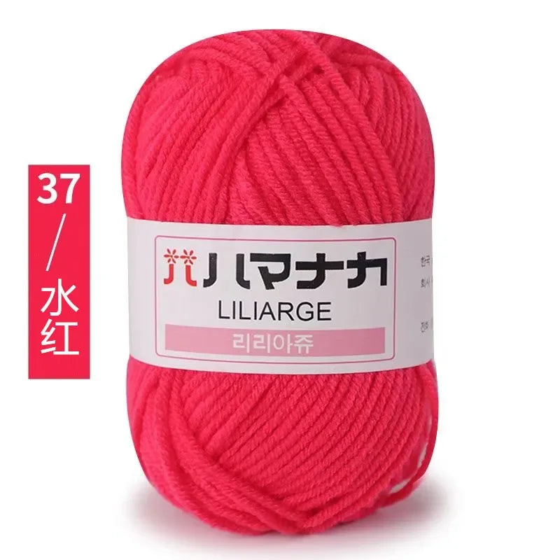 Soft Cotton Velvet Yarn Thick Knitting Crochet DIY Sweater