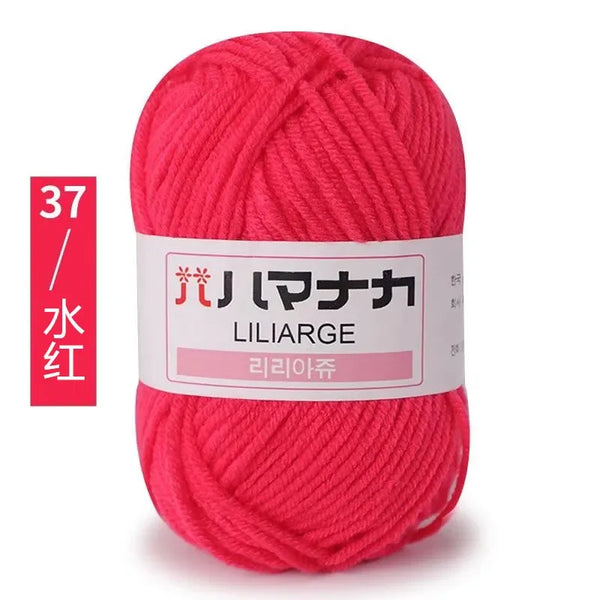 Soft Cotton Velvet Yarn Thick Knitting Crochet DIY Sweater