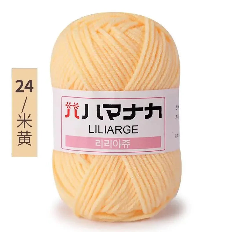 Soft Cotton Velvet Yarn Thick Knitting Crochet DIY Sweater