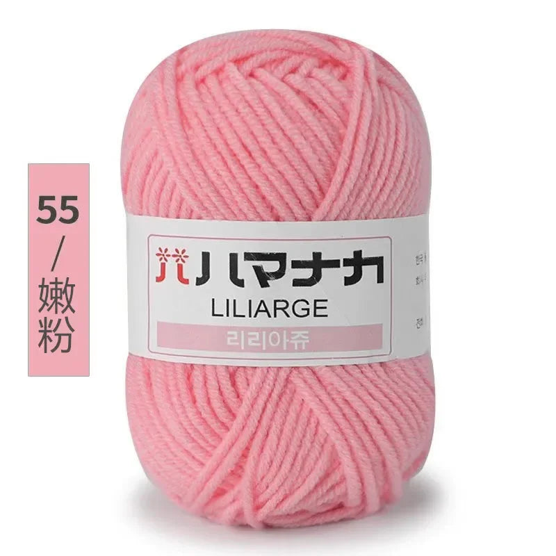 Soft Cotton Velvet Yarn Thick Knitting Crochet DIY Sweater