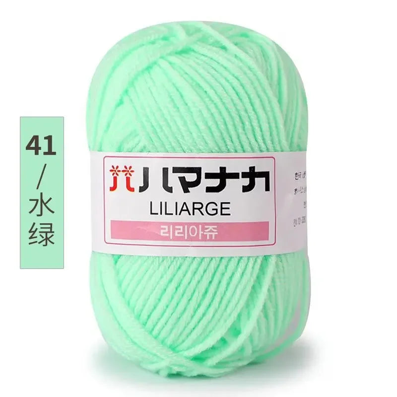 Soft Cotton Velvet Yarn Thick Knitting Crochet DIY Sweater