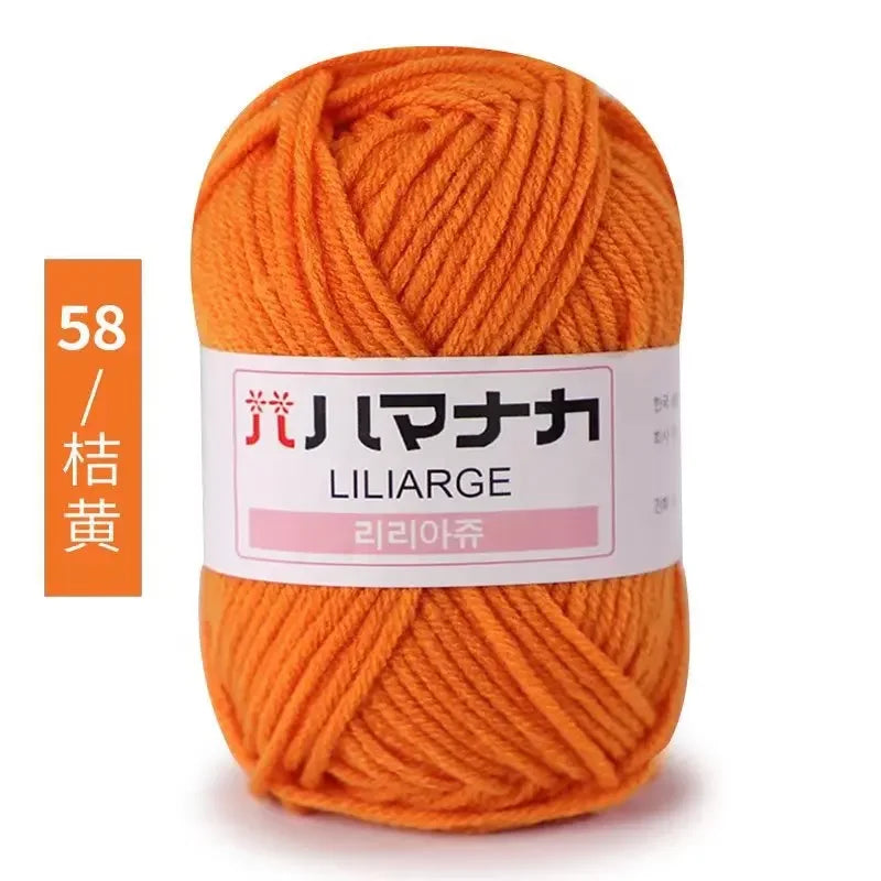 Soft Cotton Velvet Yarn Thick Knitting Crochet DIY Sweater