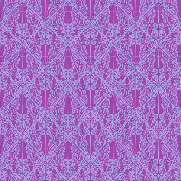 Orchid You Got The Notion Cotton 44"/45" Fabric Per Yard