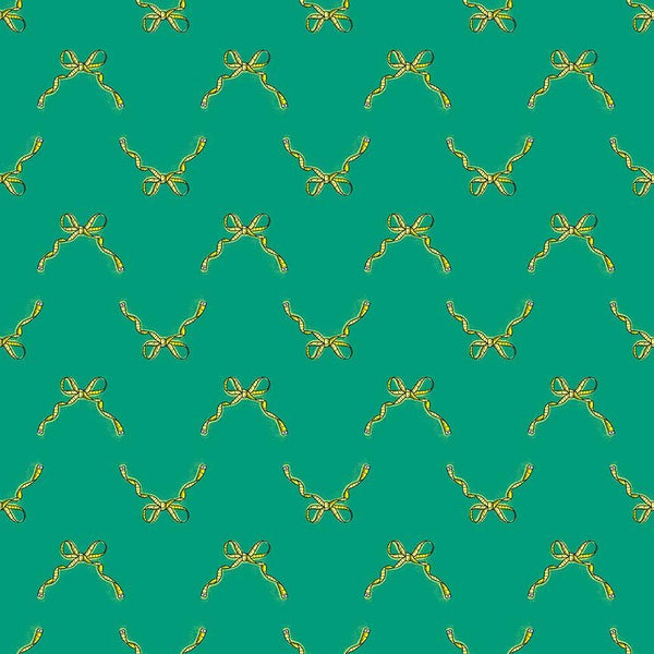 Emerald Measure Twice Cotton 44"/45" Fabric Per Yard