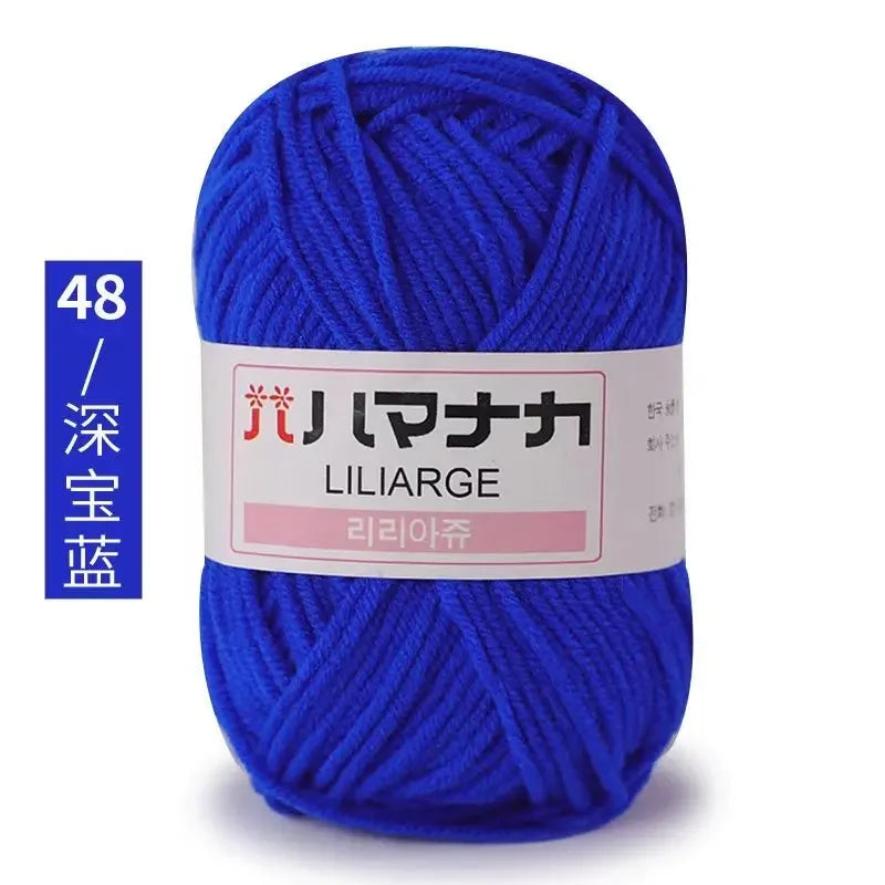 Soft Cotton Velvet Yarn Thick Knitting Crochet DIY Sweater