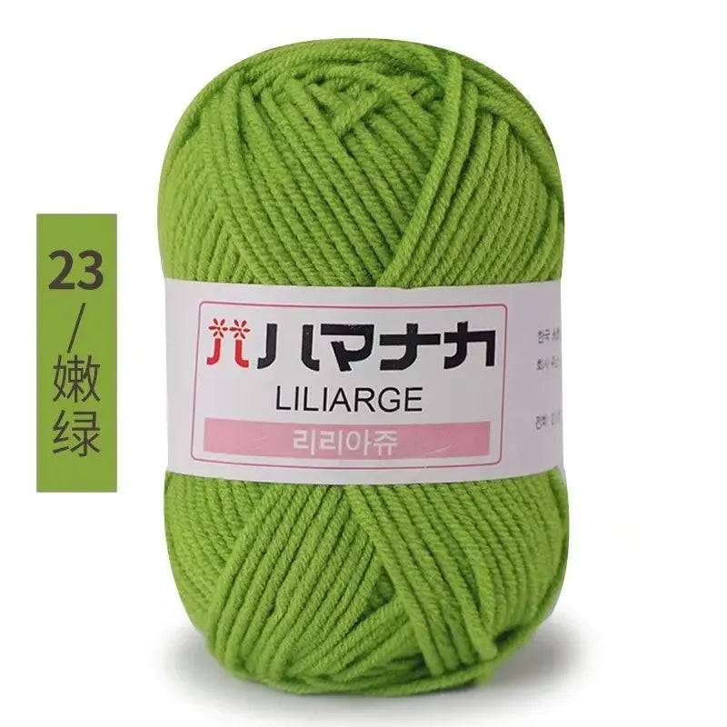 Soft Cotton Velvet Yarn Thick Knitting Crochet DIY Sweater