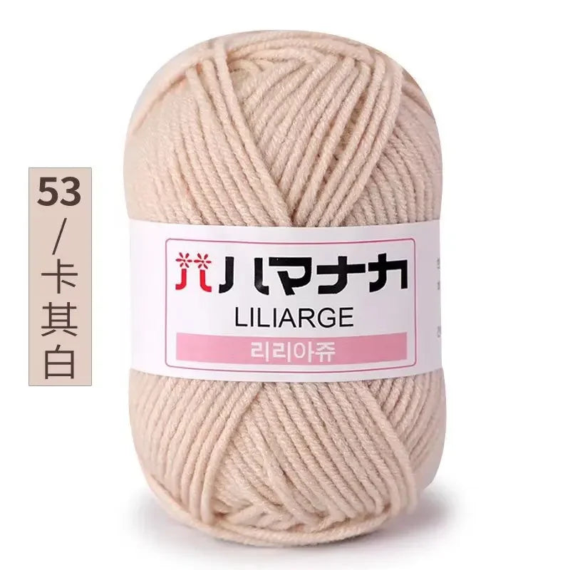 Soft Cotton Velvet Yarn Thick Knitting Crochet DIY Sweater
