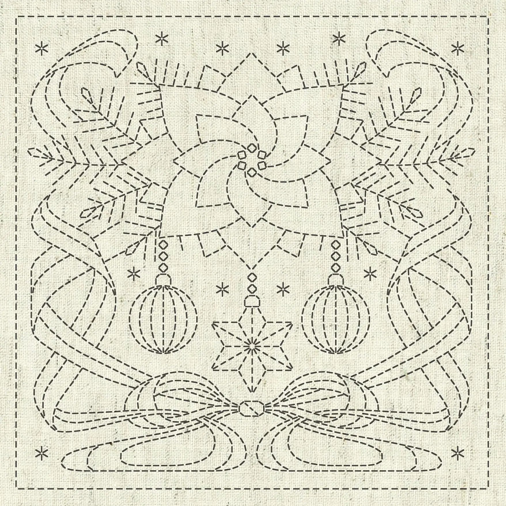 Sashiko Cloth Blessing