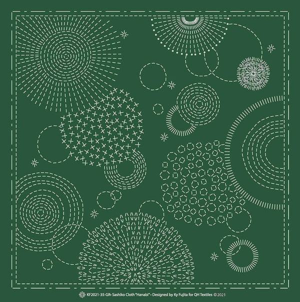 Sashiko Cloth HanabiGR