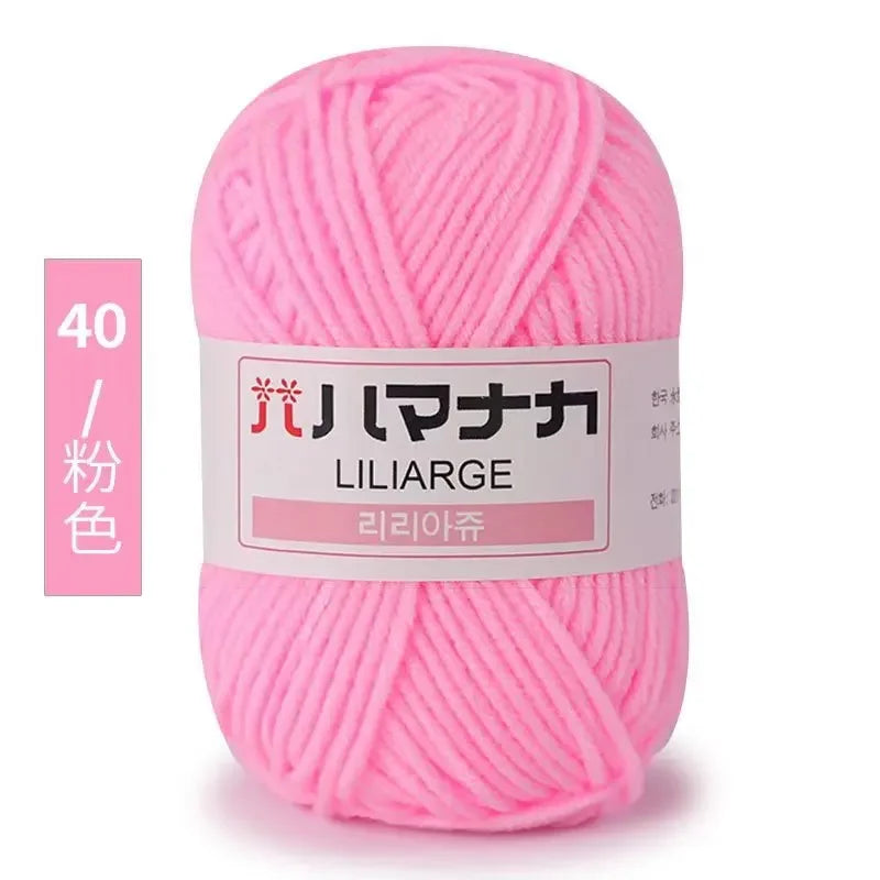 Soft Cotton Velvet Yarn Thick Knitting Crochet DIY Sweater