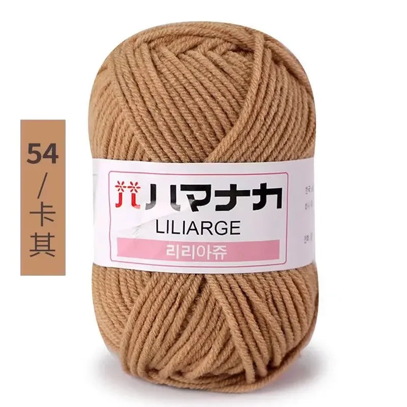 Soft Cotton Velvet Yarn Thick Knitting Crochet DIY Sweater