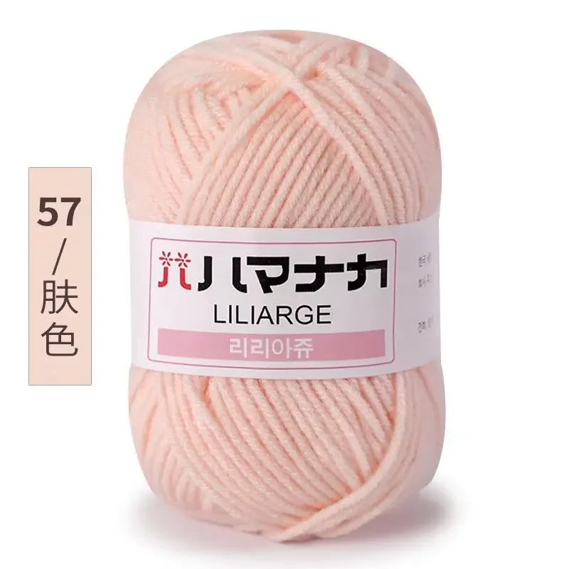 Soft Cotton Velvet Yarn Thick Knitting Crochet DIY Sweater