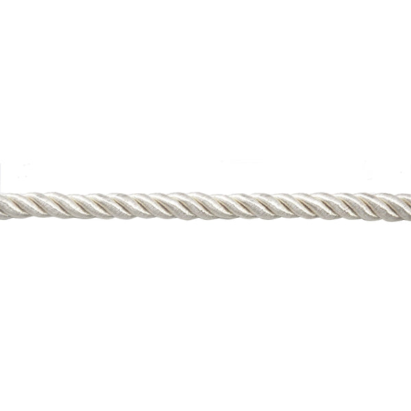 Softer Collection - 3/16" Width Cord without Lip (50 Yard Roll) - BC-1015-27 White