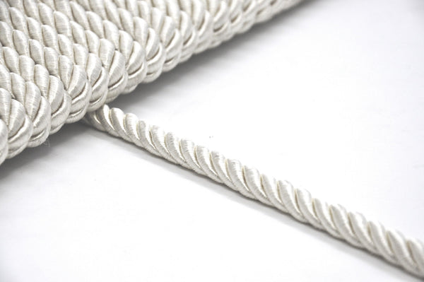 Softer Collection - 3/16" Width Cord without Lip (50 Yard Roll) - BC-1015-27 White