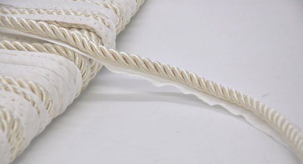 Softer Collection 3/8" Cord with Lip - 50 Yard Bolt - Multiple Colors BC-1012