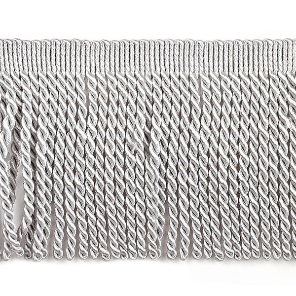 Softer Collection - 6" Width BULLION FRINGE (15 Yard Roll) - BF-4044-11 Grey