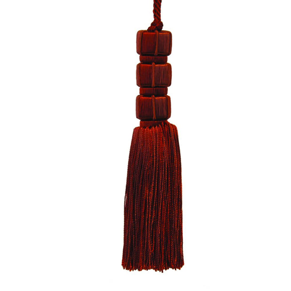 Sophisticated Elegance - 1/2" length PILLOW TASSEL - BT-5000-88 Dark Brick