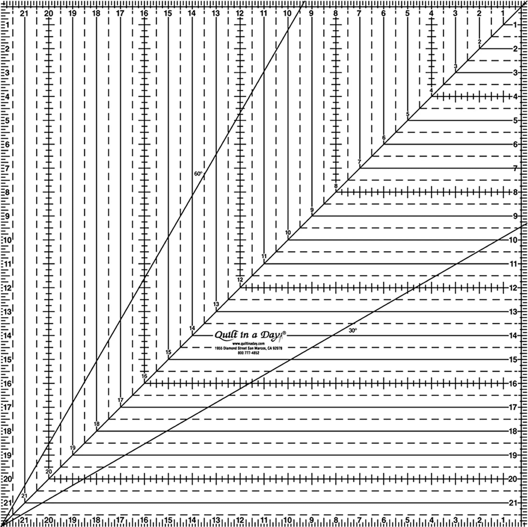 Square Up Ruler 22in