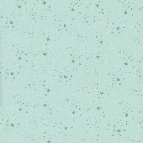 Dear Stella Kitty Litter Powder Cotton 43"/44" Fabric Per Yard