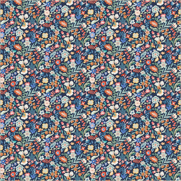 Tapestry Delicate Prussian Cotton 43”/44” Fabric Per Yard