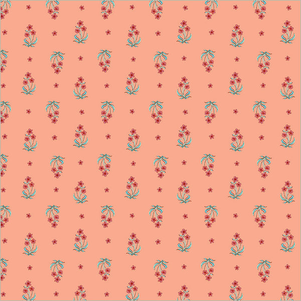 Tapestry Posy Petal Cotton 43”/44” Fabric Per Yard