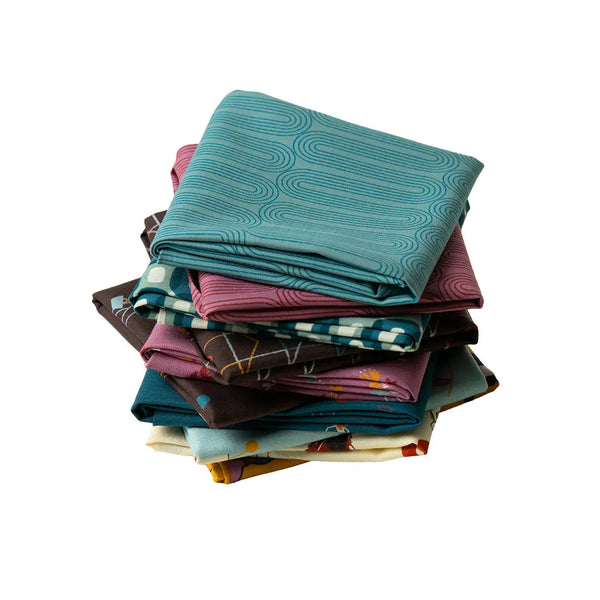 To and Fro Fat Quarter Bundle - Set of 10