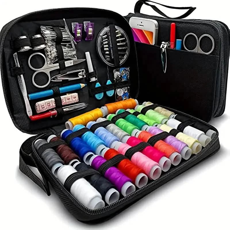 Sewing Kit 100 Supplies with 24 Color Threads Accessories