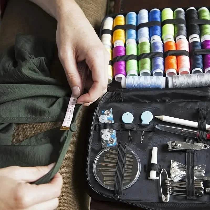 Sewing Kit 100 Supplies with 24 Color Threads Accessories